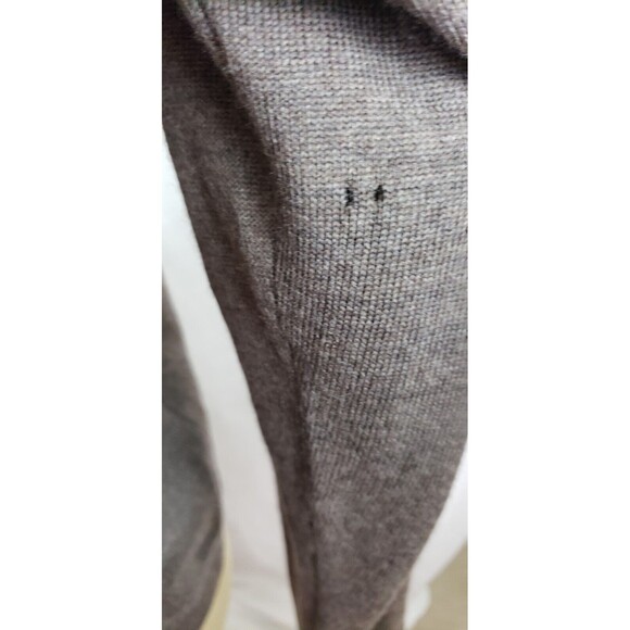 Black Brown 1826 Sweater‎ Mens XL Brown 100% Extra Fine Merino Wool NWT DEFECT - Picture 7 of 8